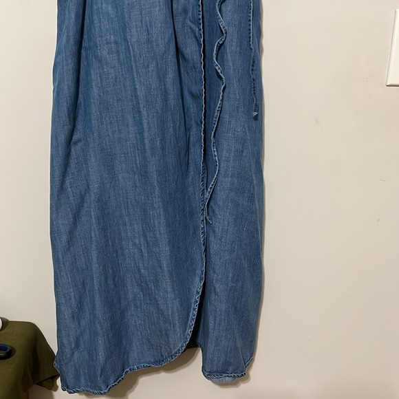 Gap Midi Wrap Dress - Picture 4 of 9